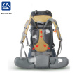 wholesale waterproof 70L outdoor backpack with detachable for hiking/camping/travel